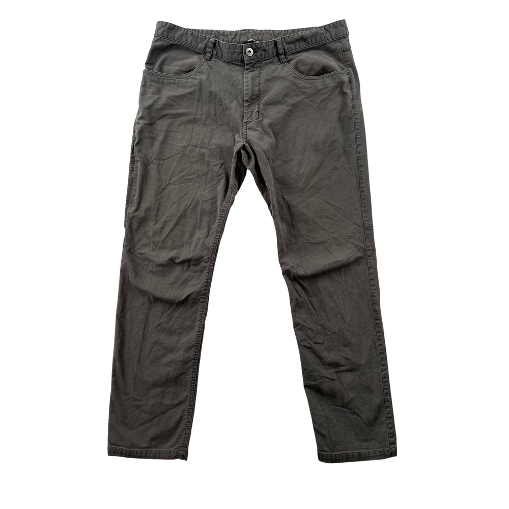 The North Face Pants Mens 38x31 Grey Cotton Blend Outdoor Hiking Casual Gorpcore